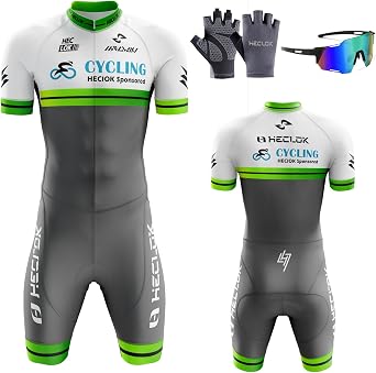رجل ركوب الدراجات بدلة مبطن قطعة واحدة Trisuit الدراجة الأعلى قصيرة، رجل برو Trisuit الترياتلون البدلة، الجري السباحة