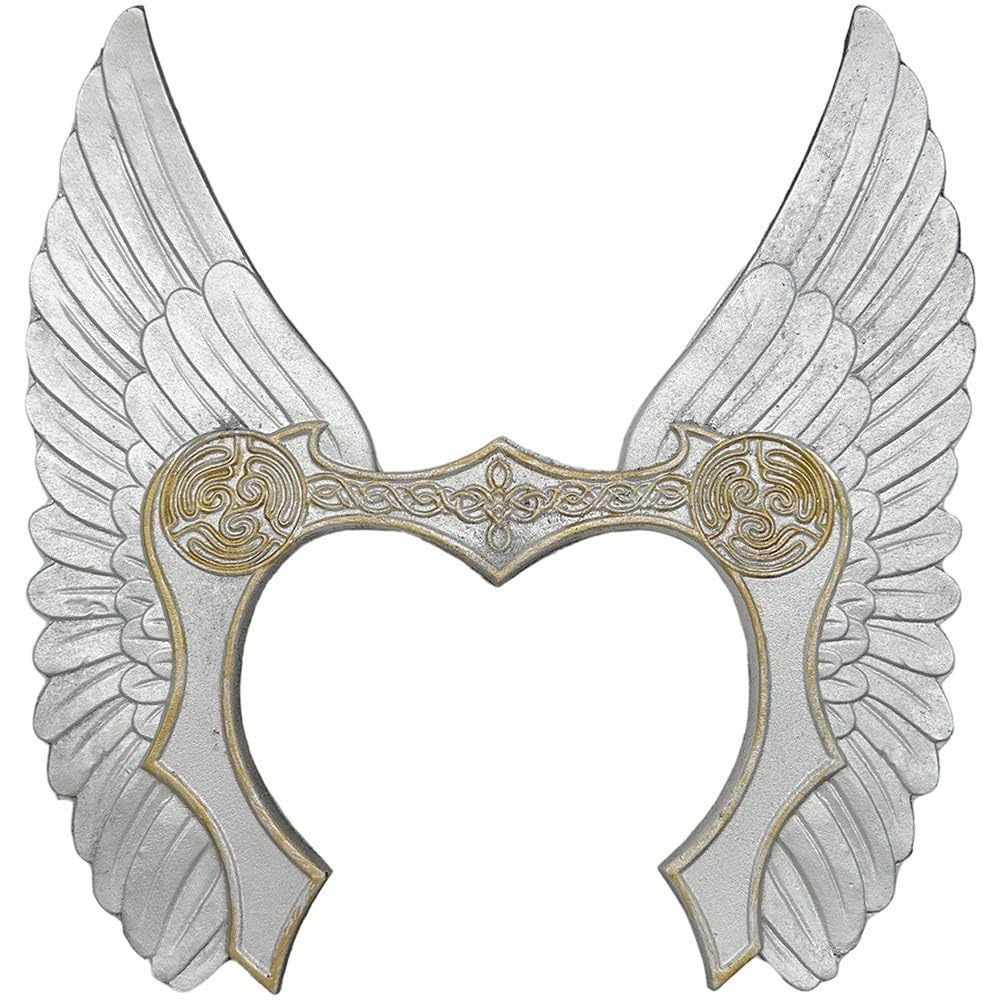 Lipfer Women's Valkyrie Winged Costume Helmet for Adults, Norse - Viking Shield Maiden Headgear