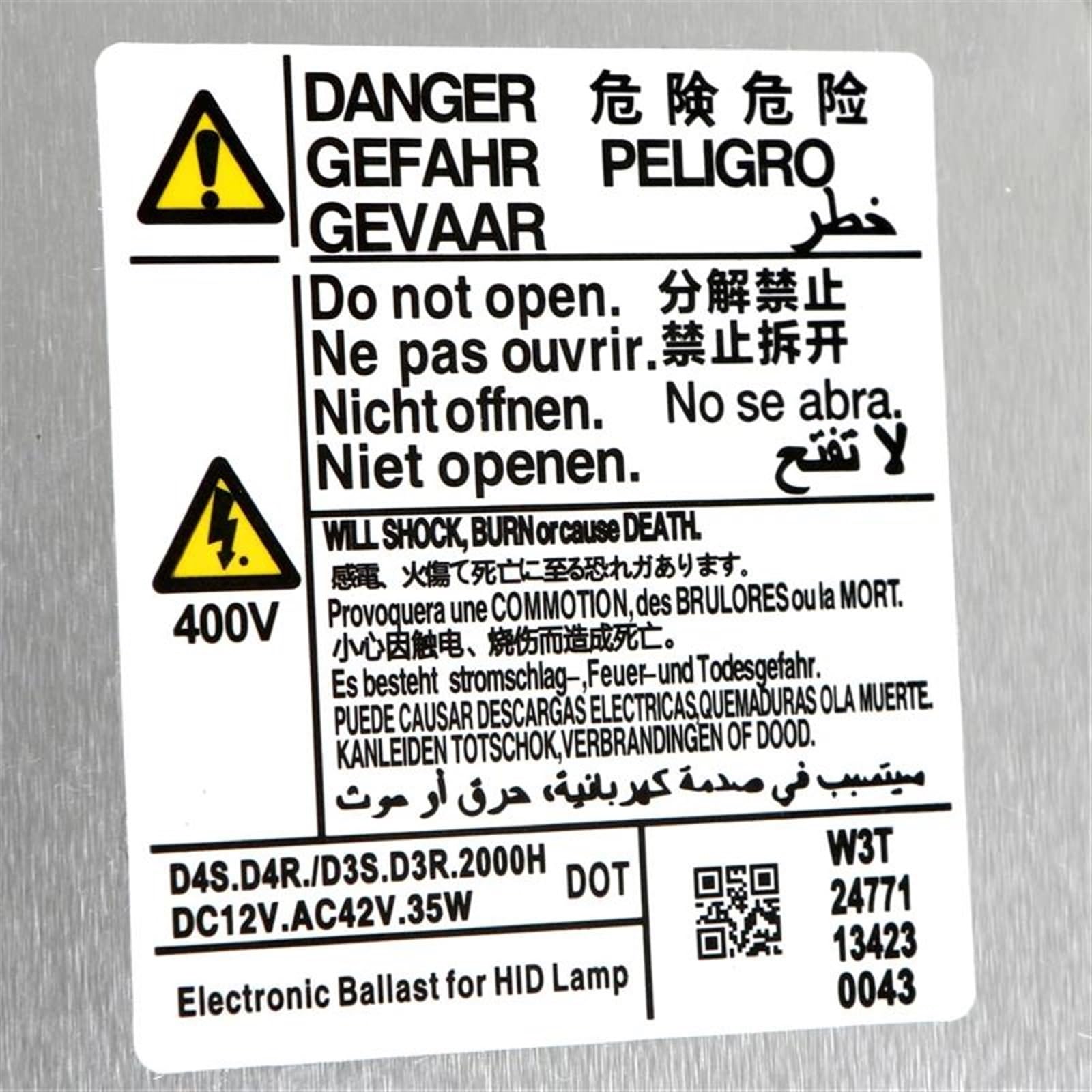 Ballast xénon pour phares Mazda 3 (2014-2015) et CX-5/CX-9 (2013-2015) BHN3510H3 W3T23371, stabilisateur de Ballast pour phares xénon HID D4S/D4R