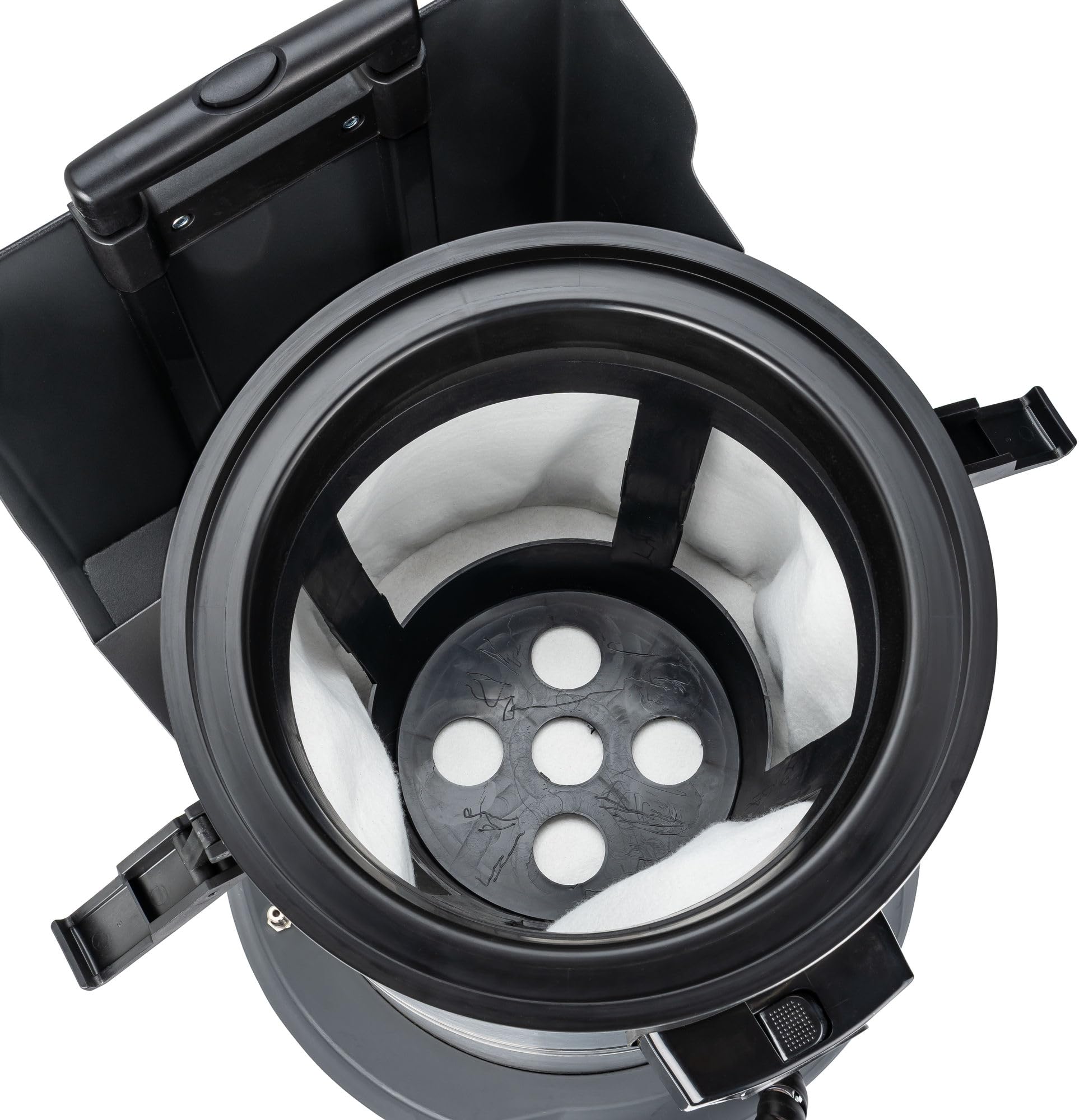 VIGOR Urządzenie do Piaskowania V7550, z 5 Kg Materiału do Piaskowania, Moc Ssania 1600 W, do Kanałów Wlotowych, Egr, Komory Spalania, Pojemnik 30 Kg, 220 V, Pistolet Ssący i do Piaskowania