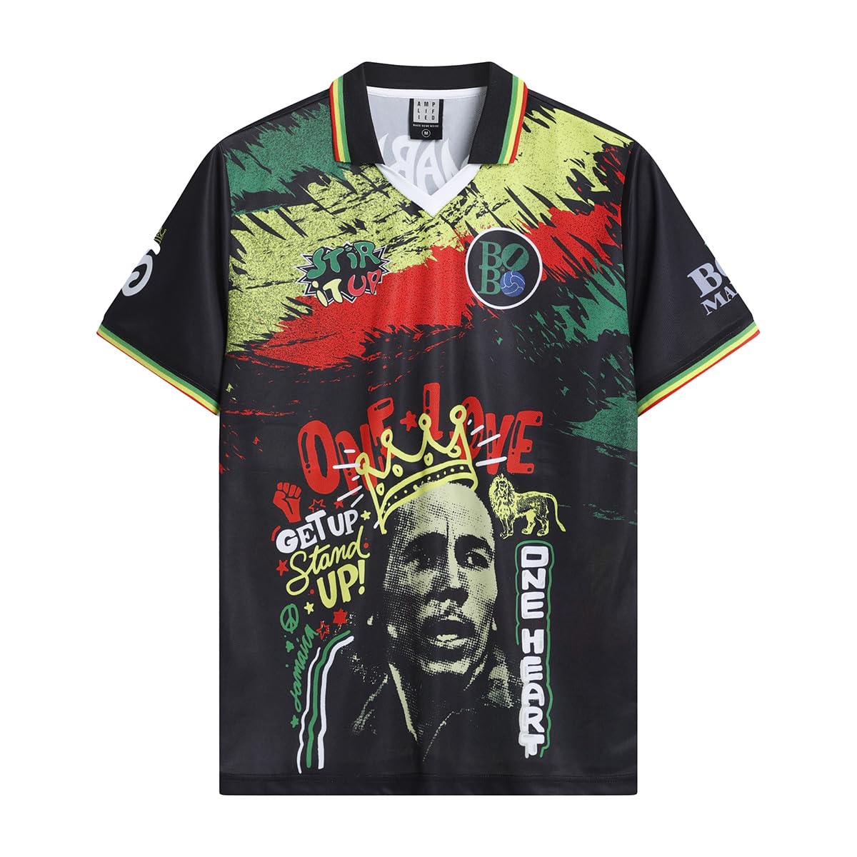 Bob Marley One Love Rock Football Shirt