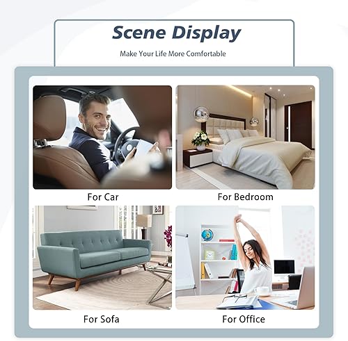 Miniatura 5 de Sunshine Outdoor Almohadas impermeables para exteriores, para patio, tienda de campaña, balcón, sofá, 16 x 16 pulgadas, paquete de 2