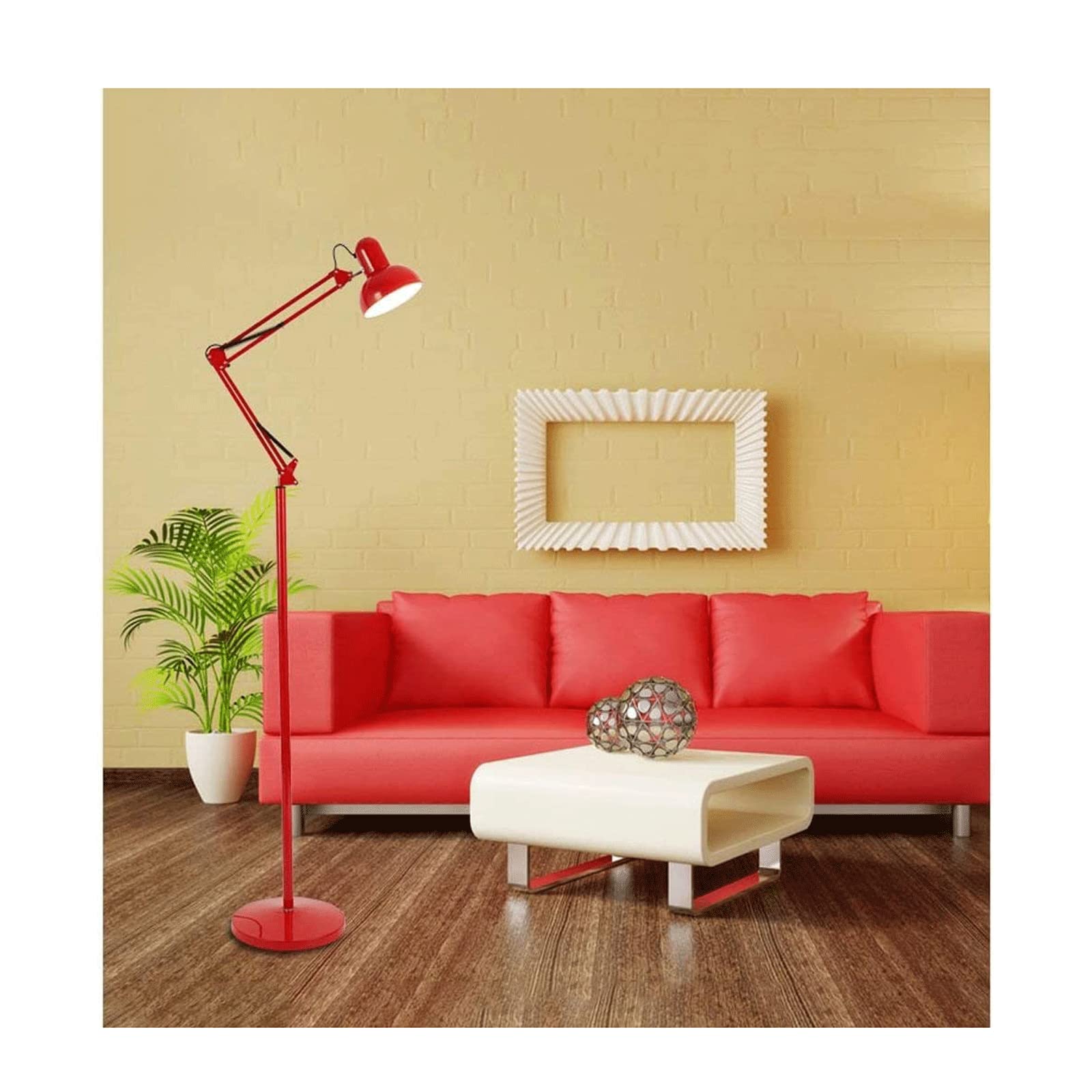 Lampadaire 12W angle minimaliste moderne en métal réglable - 6