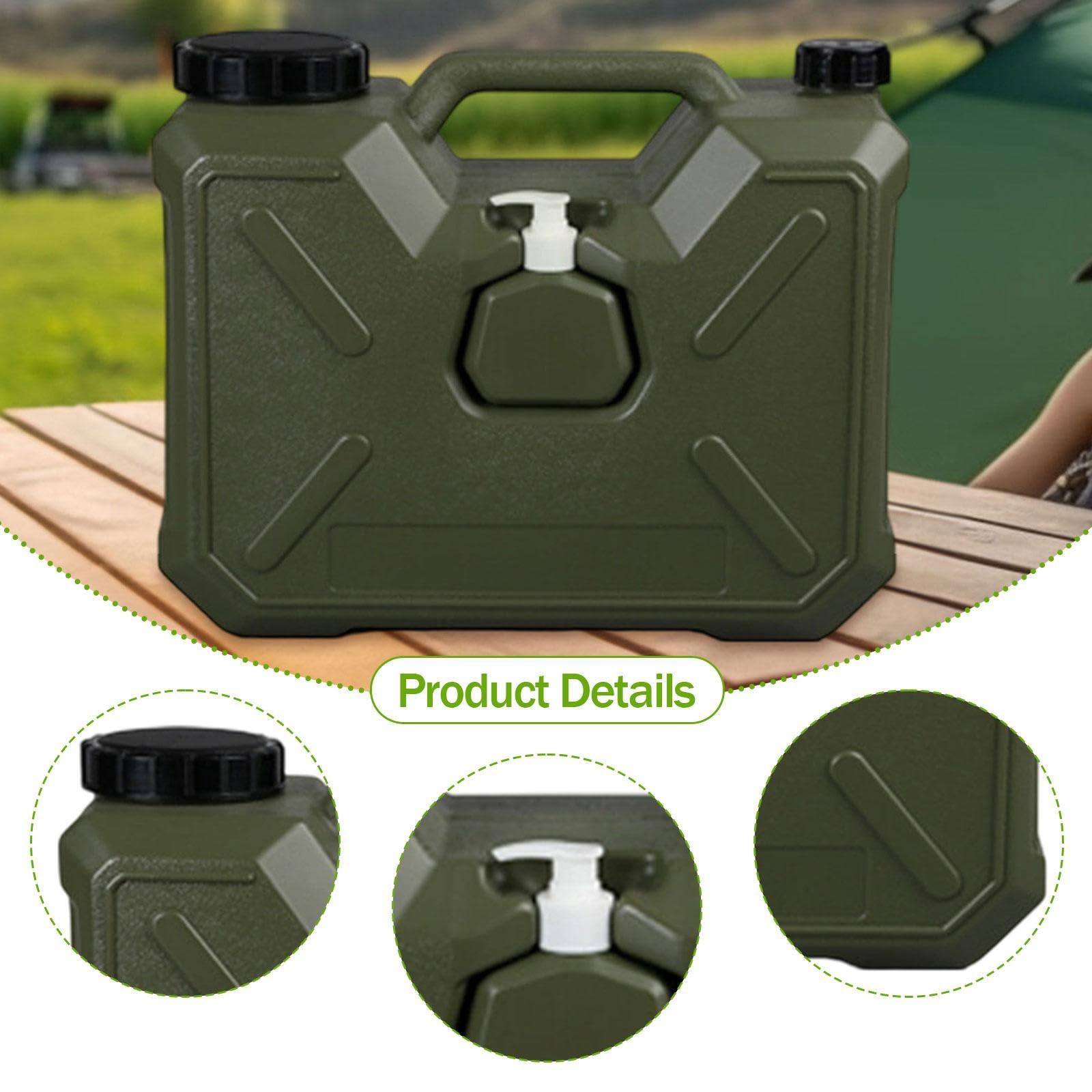 MERIGLARE Tragbarer Wasserbehälter für Camping Und Outdoor Aktivitäten