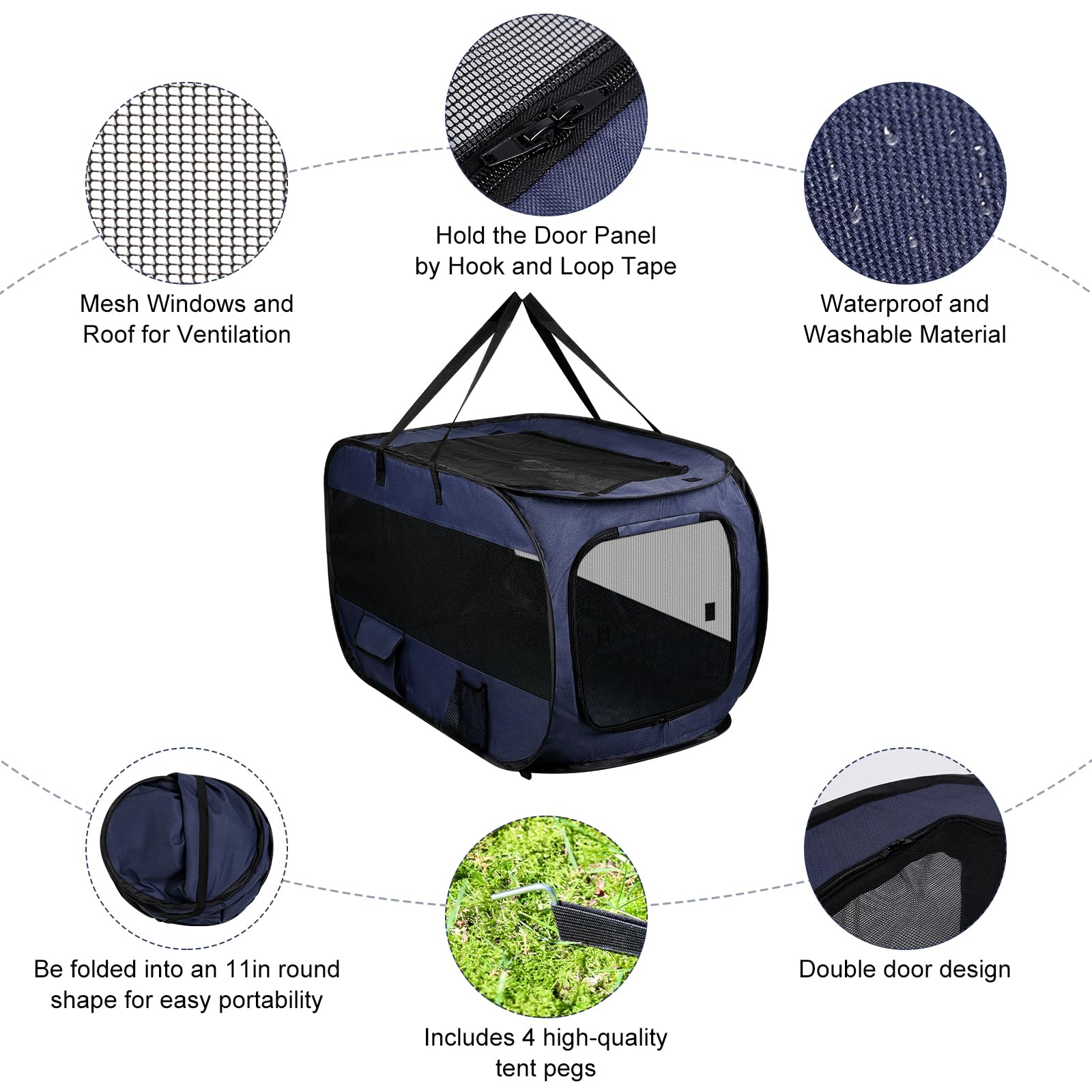 Curated visual reference: Gallery Detail: Snapklik Com Realife Dog Enclosures Home Outdoor Fashions Portable