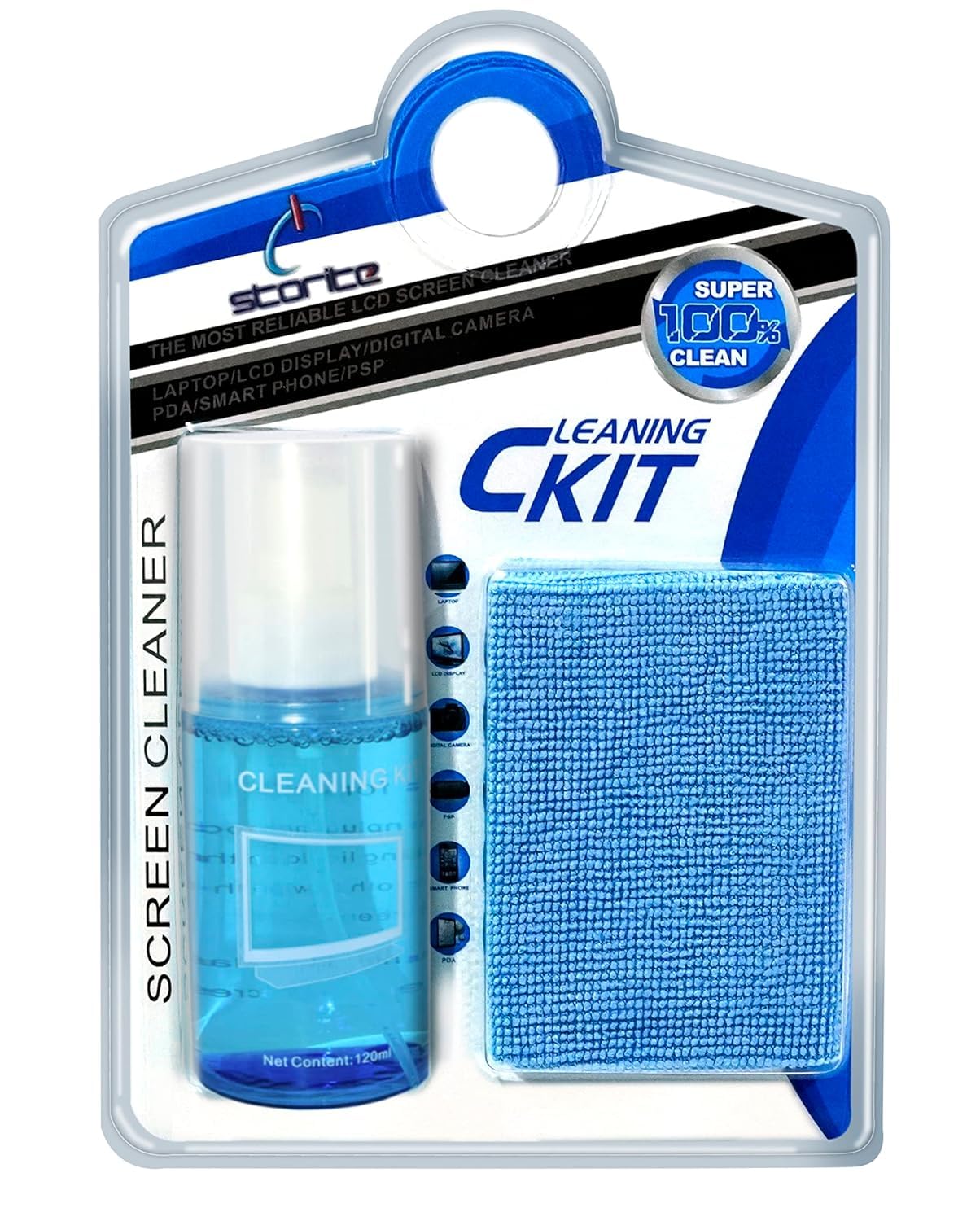 RiaTech 2 in 1 Professional Screen Cleaning Kit (120ML) for Laptops,Mobiles,Computers (Includes: Cleaning Solution, Plush Microfiber Cloth)-image-36