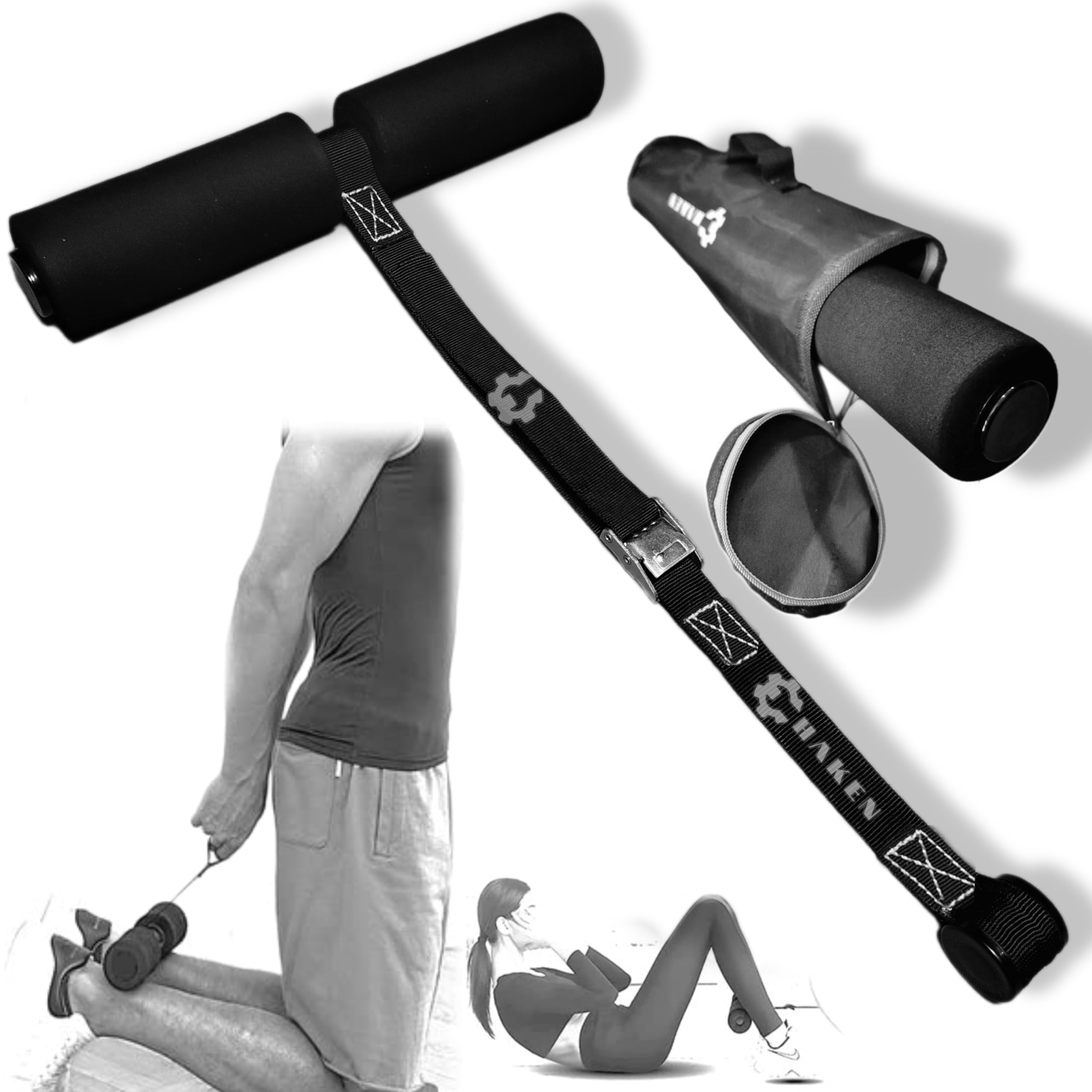 Nordic Curl Hamstring Strap by Chaken® – Durable & Comfortable Hamstring Exercise Equipment for Nordic Hamstring Curls, Leg Workouts, and Adjustable, Portable, and 5 Seconds Setup Fitness Accessory-image-37