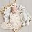 lulumoon Baby Muslin Swaddle Blankets: Soft Receiving Blanket for Newborn - Cotton Swaddling Blanket for Neutral 3Pack(Rainbow Khaiki)