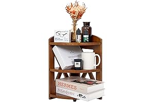3 Tier Corner Shelf: Maximize Space with Style