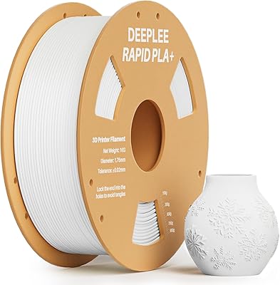 16 – DEEPLEE Rapid PLA Plus Filament 1.75mm, High Speed 3D Printer Filament Up to 600mm/s, PLA+ Filament Dimensional Accuracy +/- 0.02 mm Fits Mo…
