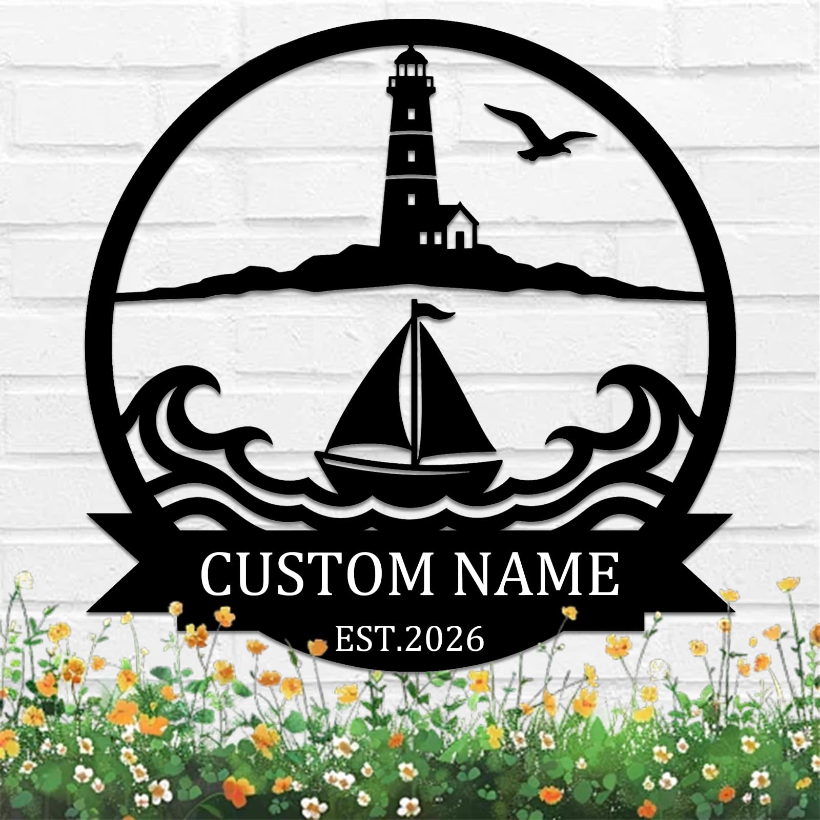 Custom Metal Sign Personalized Metal Sign Family Name Sign Last Name Sign
