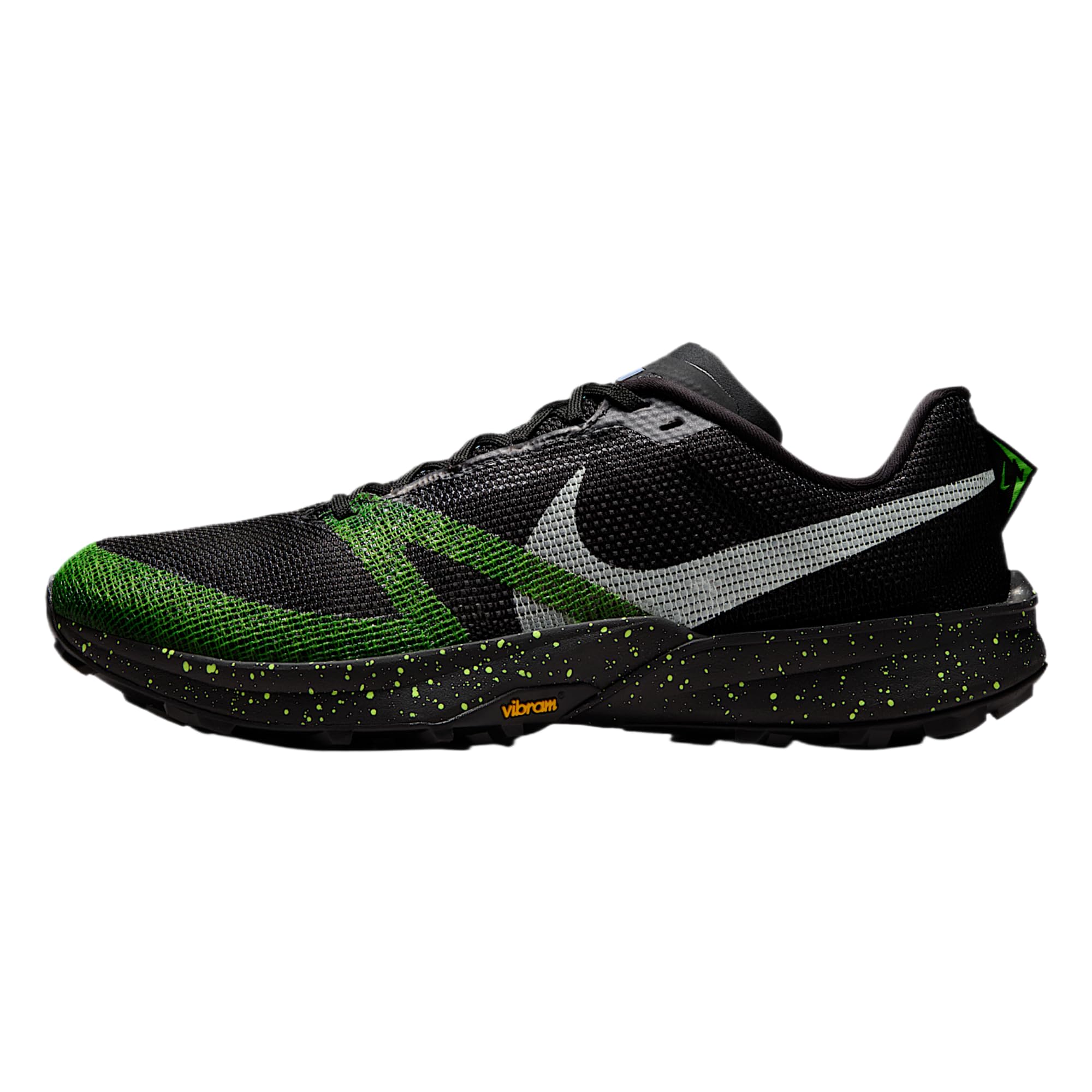 Kiger 10 Trail Running Shoes (Black/Volt Ice/Tattoo/Phantom)