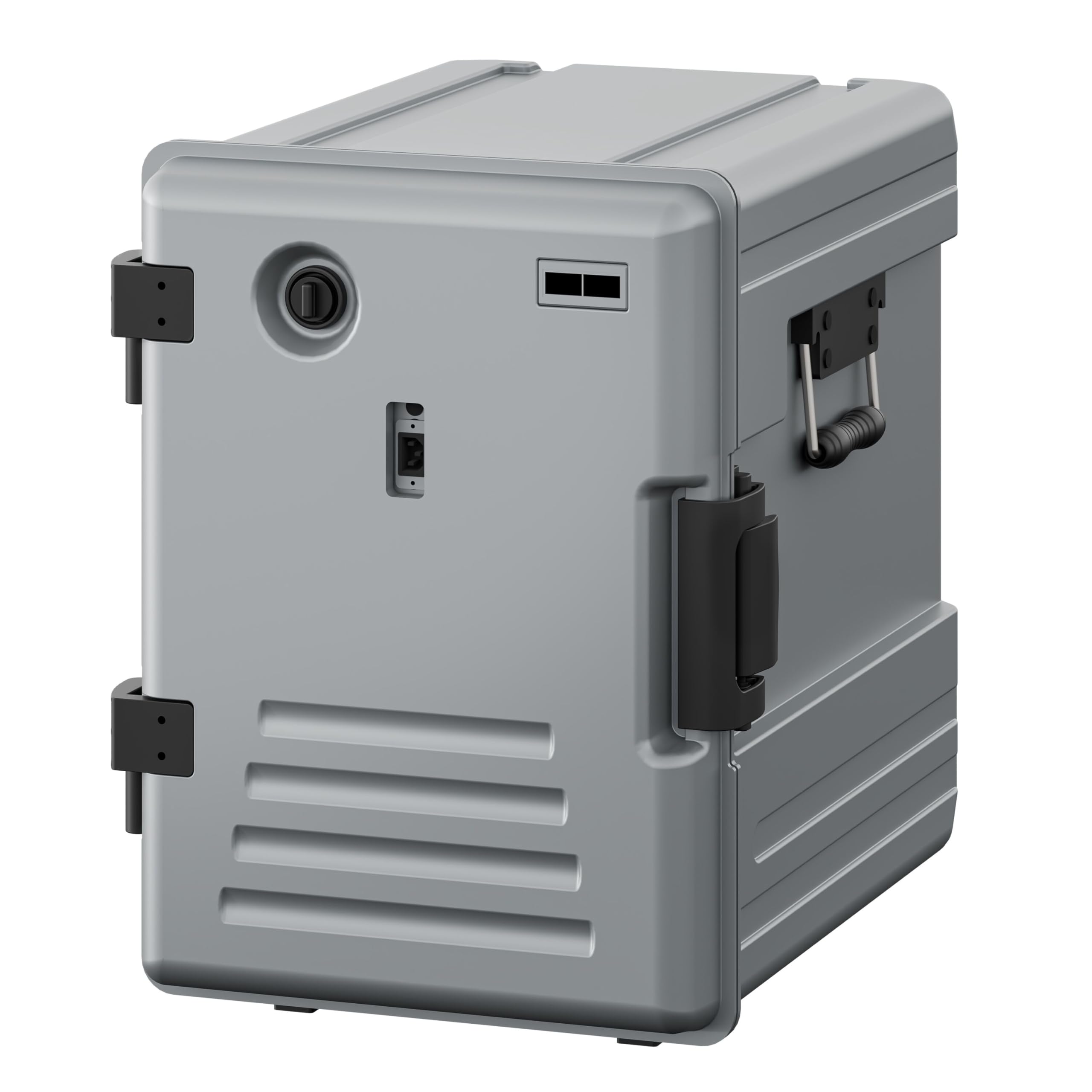 GGM Gastro Thermobox Frontlader 83 L beheizt für 12x GN 1/1 | Zuverlässige Warmhaltung, einfache Reinigung, robuste stapelbare Bauweise, ideal für den mobilen Dauereinsatz