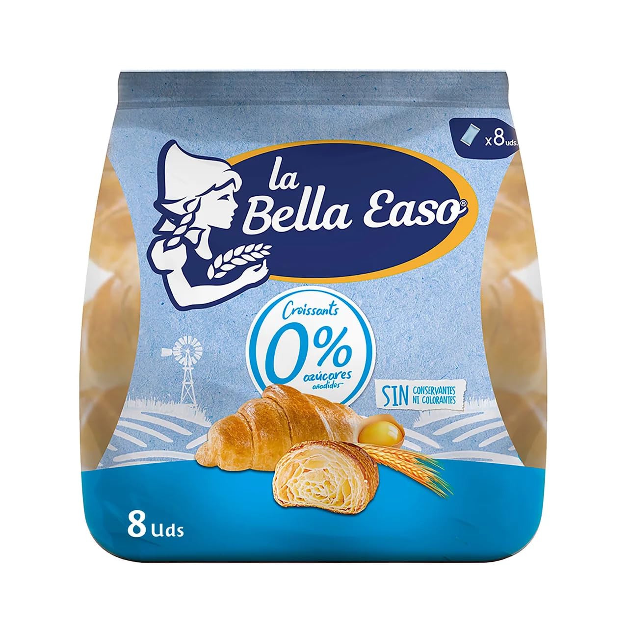 LA BELLA EASO Croissants 0% Zuckerzusatz 240 g. 3er Pack