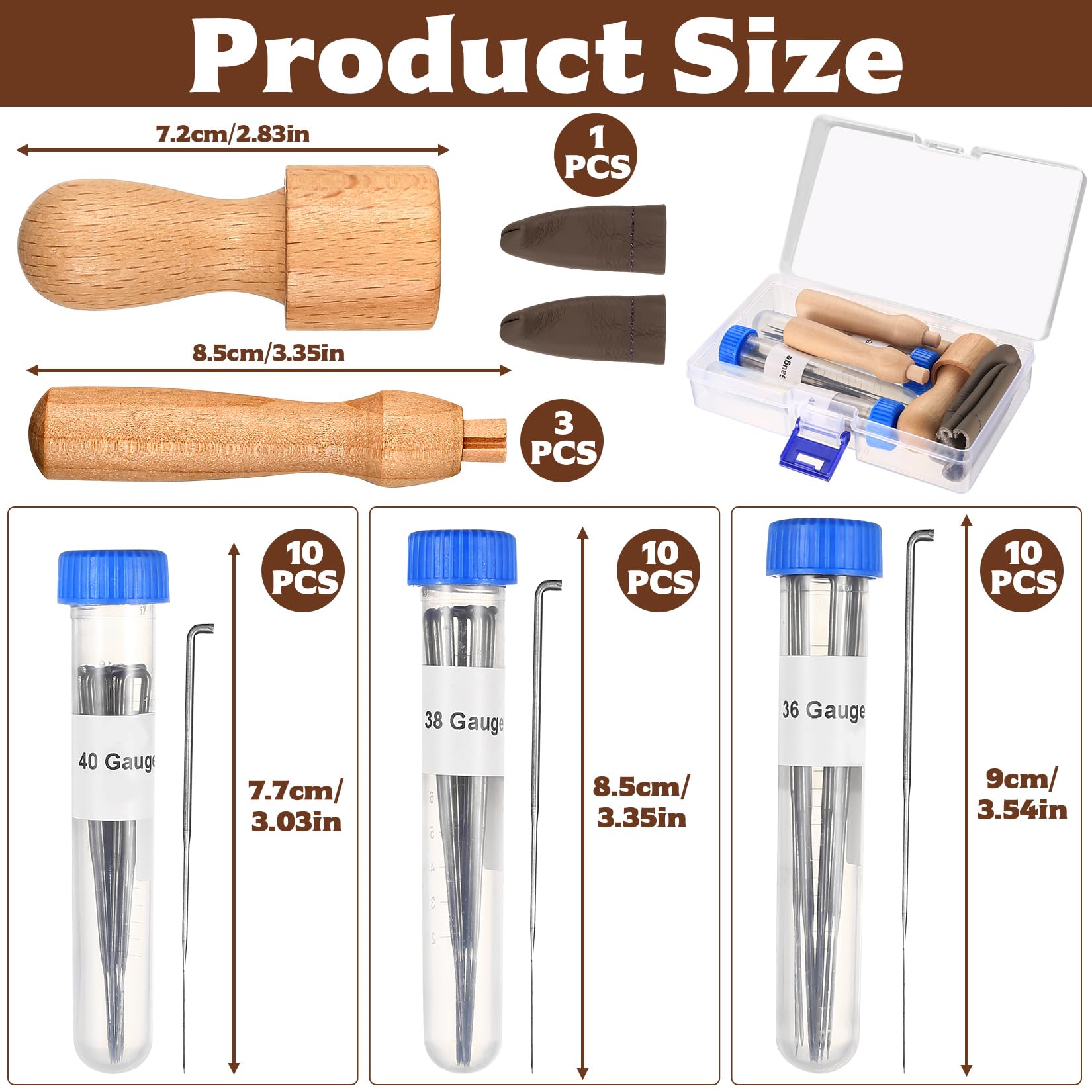 Accessoire Laine Feutrée Kit Aiguilles à Feutrer Laine - 38 Aiguilles Coussin Mousse Pour Feutrage à Sec Accessoires Laine Feutrée