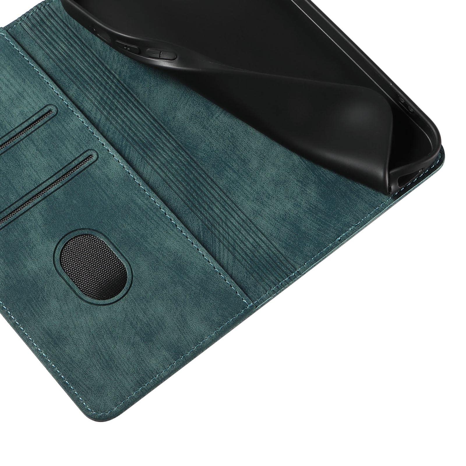 Funda para Sony Xperia 1 IV, Magnética Funda con Ranura para Tarjetas Y Soporte Plegable A Prueba De Golpes Anti-Rasguño Estuche,Negro