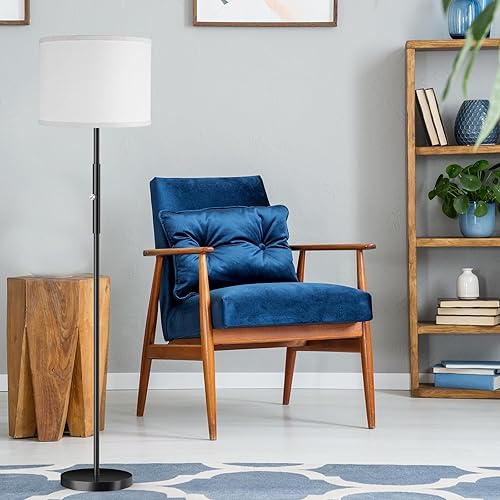 Miniatura 6 de PARTPHONER Lámpara de pie para sala de estar, dormitorio, lámpara alta moderna de 65 pulgadas, lámparas de pie de diseño simple  Lámpara de pie con