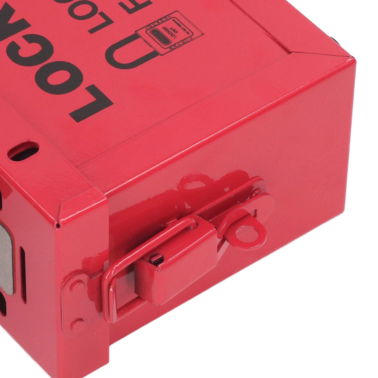 Lockout Tagout Box Portable Safety 13 Guage Lockout Tagout Group Lock Box For OSHA Compliance Group
