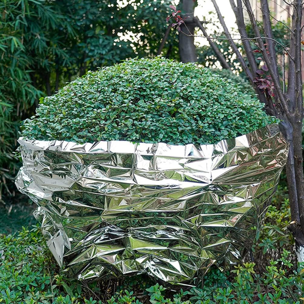 Yardwe Gardening Tool 12 Sheets of Plant Reflective Film for Greenhouse Insulation Frost Protection