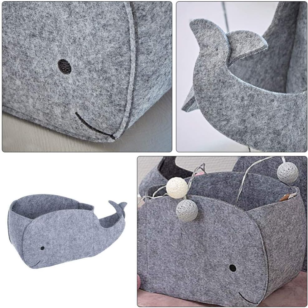 Yardwe Felt Storage Bag for Kids Toy Storage Organizer Pouch 20.07X9.84X7.48In Portable Clothes Bag Ideal for Dorm Room and Home Organization