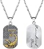 PROSTEEL Stainless Steel Zodiac Star Sign Constellation Horoscope Pendant Necklace Idea Men Women