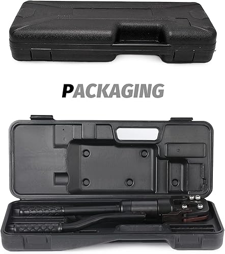 Miniatura 7 de NEWTRY Dia 32mm (1.26inch) Cable hidráulico Rebar ACSR Cortador Manual Barra de Acero Cizalla Heavy Duty 60KN Herramienta de corte para hormigón