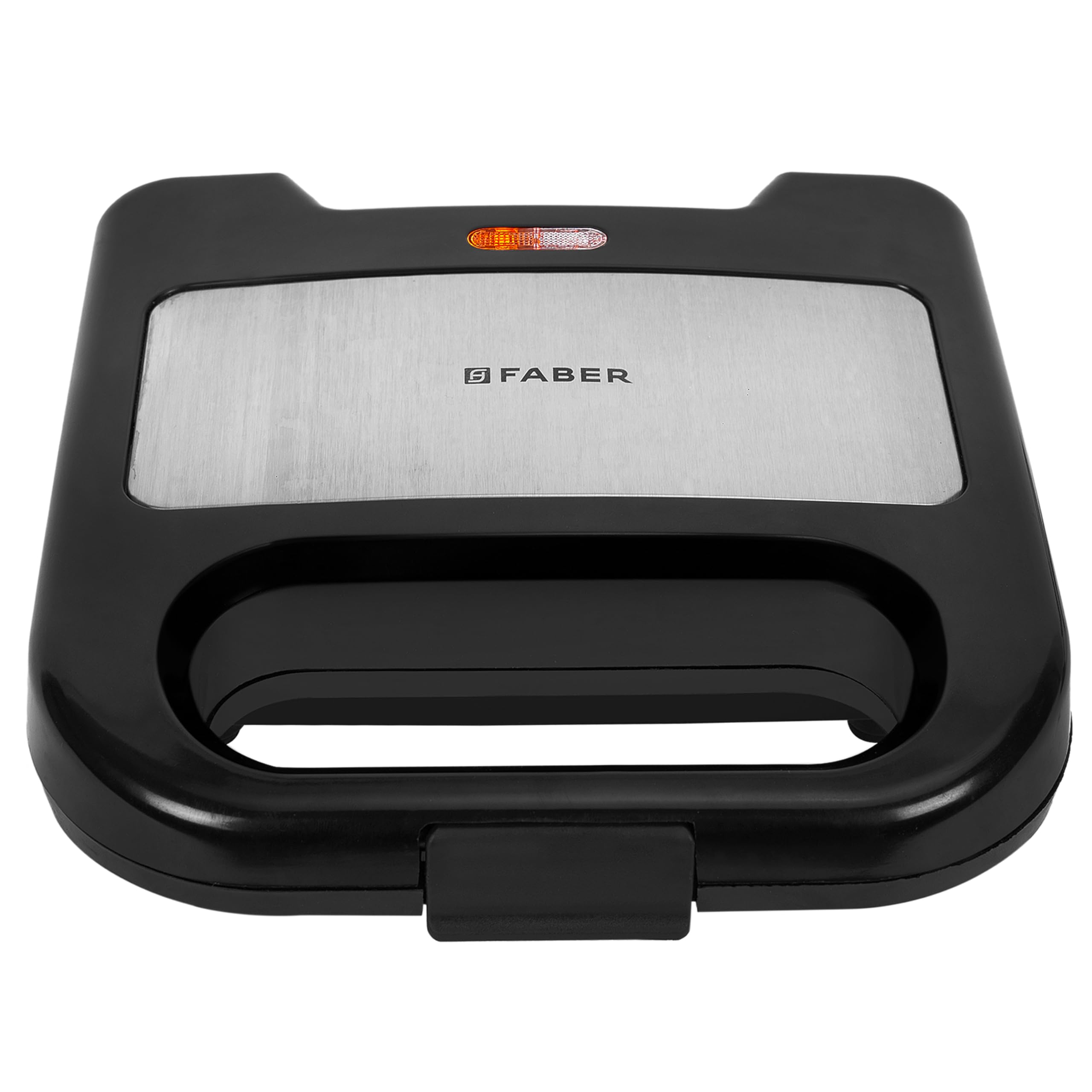 Faber 750 Watts 2 Slice Sandwich Grill Toaster | Grill, Toast & Heat | Cool Touch Handle with Lock | Auto Cutoff | LED Indicators | Sandwich Griller Plate | SS Finish | Black | FSTG NEO S750 SSBK-image-8