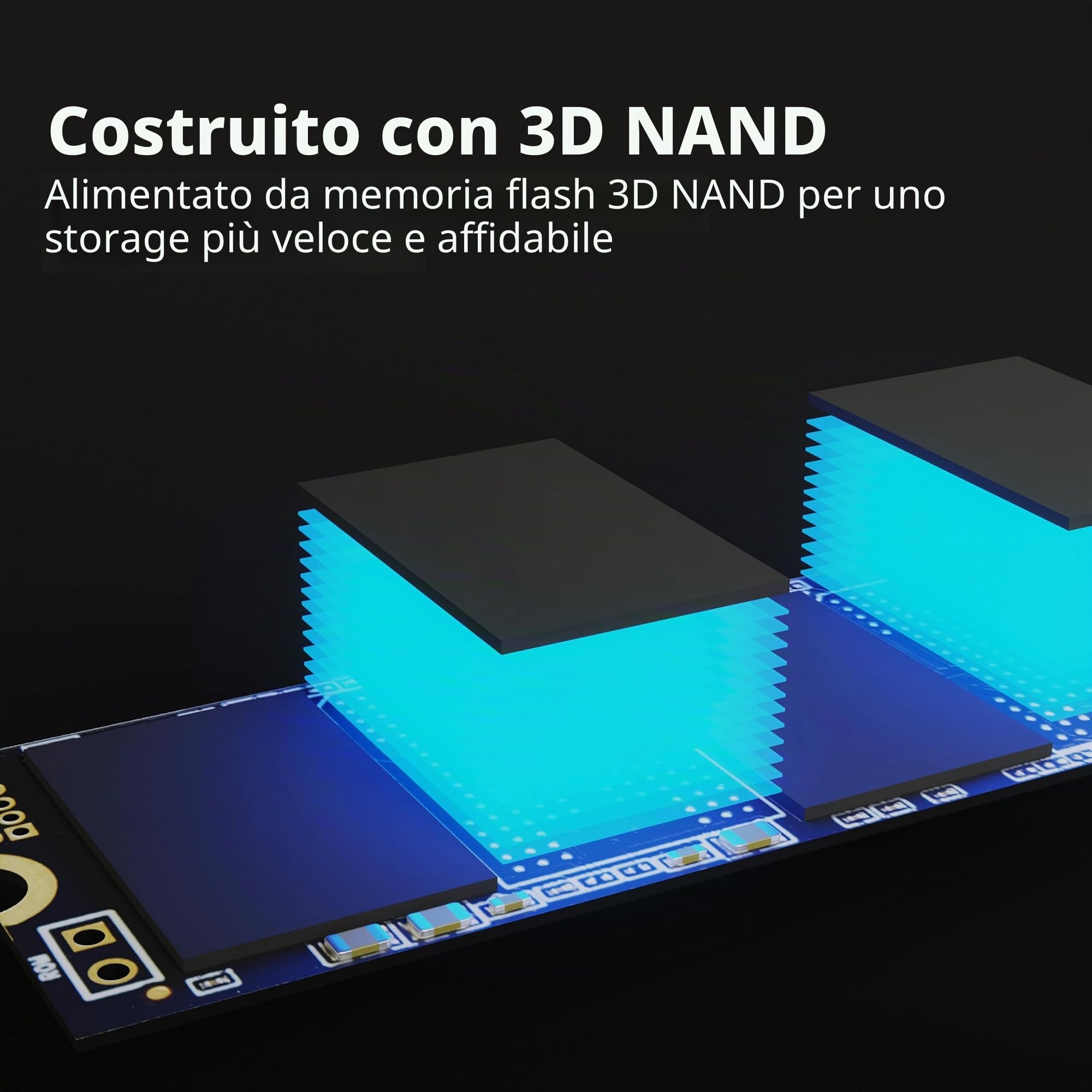 Timetec 512GB SSD 3D NAND SATA III 6 Gb/s M.2 2280 NGFF Velocità di lettura fino a 550 MB/s Cache SLC Miglioramento delle prestazioni Unità a stato solido interna per PC, laptop e desktop (Pinnacle)