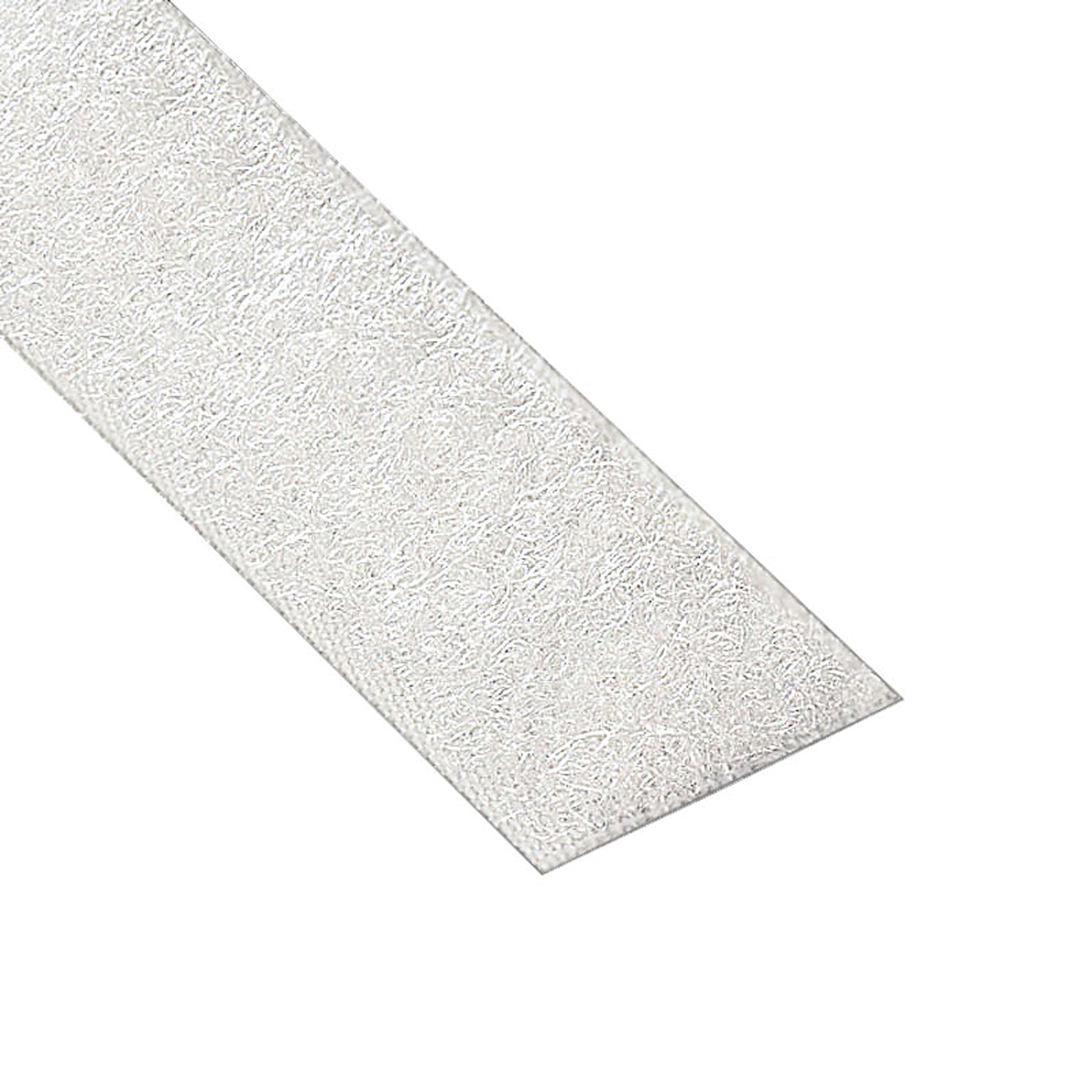 Klebeshop24 Fluff Tape Self-Adhesive for Outdoor Use 30 mm x 3 m White with Acrylic Adhesive Heat Resistant UV Resistant [Other Variations Available in Offer]