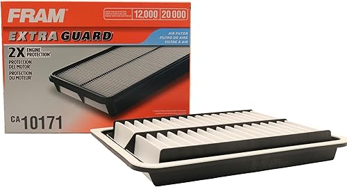 FRAM Extra Guard CA10171 - Filtro de aire de repuesto para modelos seleccionados de Toyota Venza y Camry, proporciona protección de filtro de hasta
