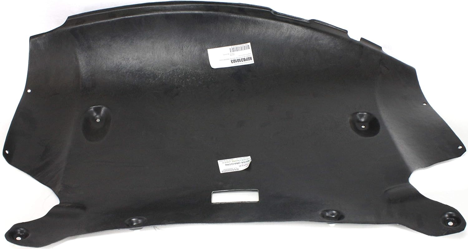 Compatible with 06-07 5-Series V6 Center Engine Splash Shield Under Cover BM1228128 51757138601