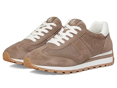 Lauren Ralph Lauren Dani Perforated Suede Sneakers Women