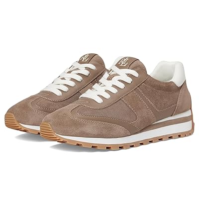 Lauren Ralph Lauren Dani Perforated Suede Sneakers Women