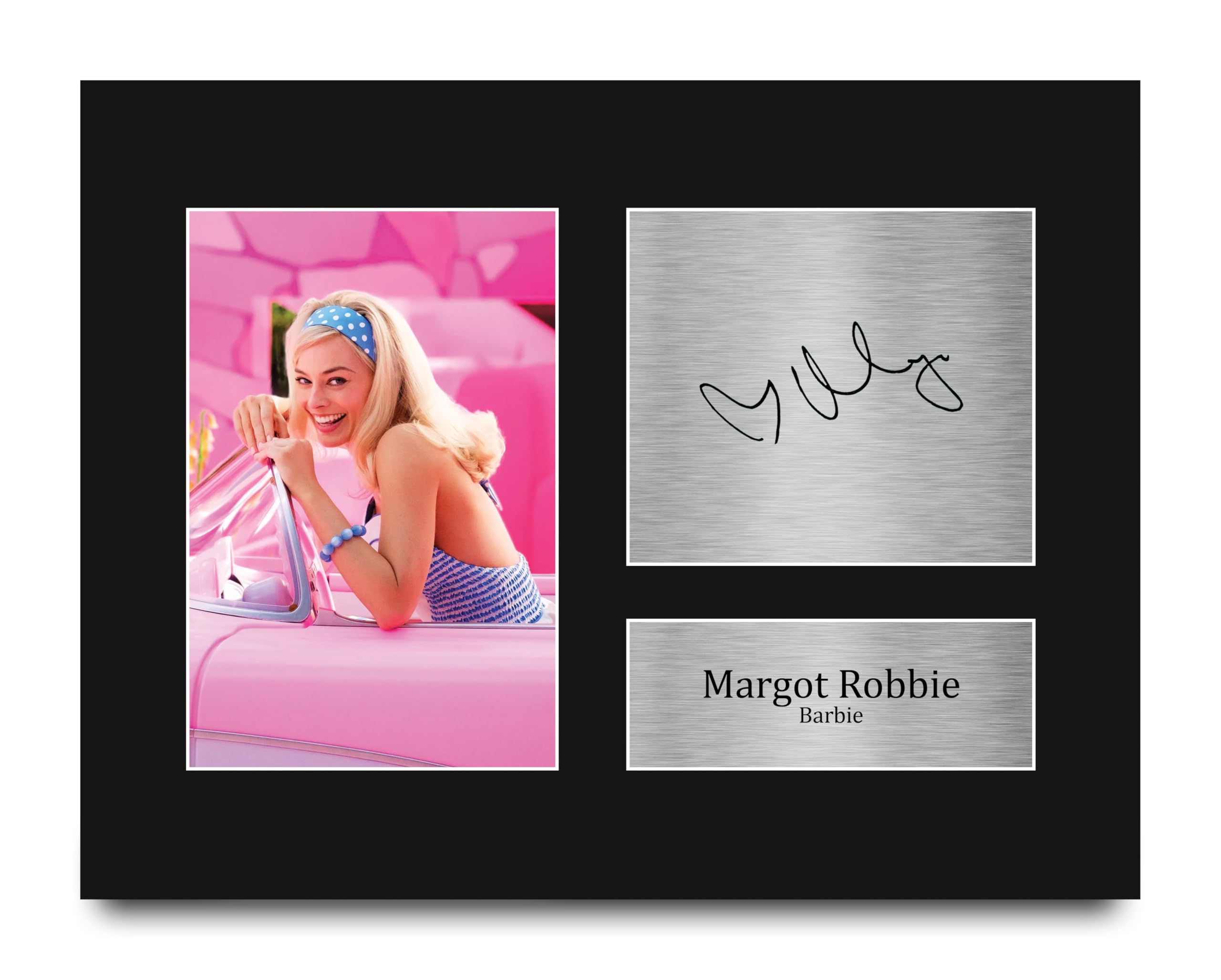 Amazon.com: HWC Trading Margot Robbie Barbie Gifts Printed Signed