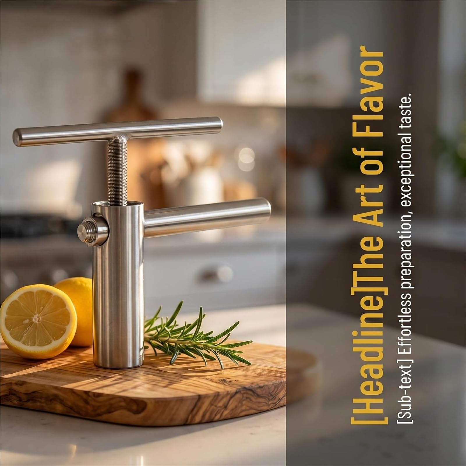 Ingwer-Knoblauchpresse aus Edelstahl, Handkurbel-Entsafter | Manuelle Maschine und Entsafter-Werkzeug, leicht zu reinigen, leicht zu drücken, for Knoblauch, Ingwer, Zitrone, Granatapfel