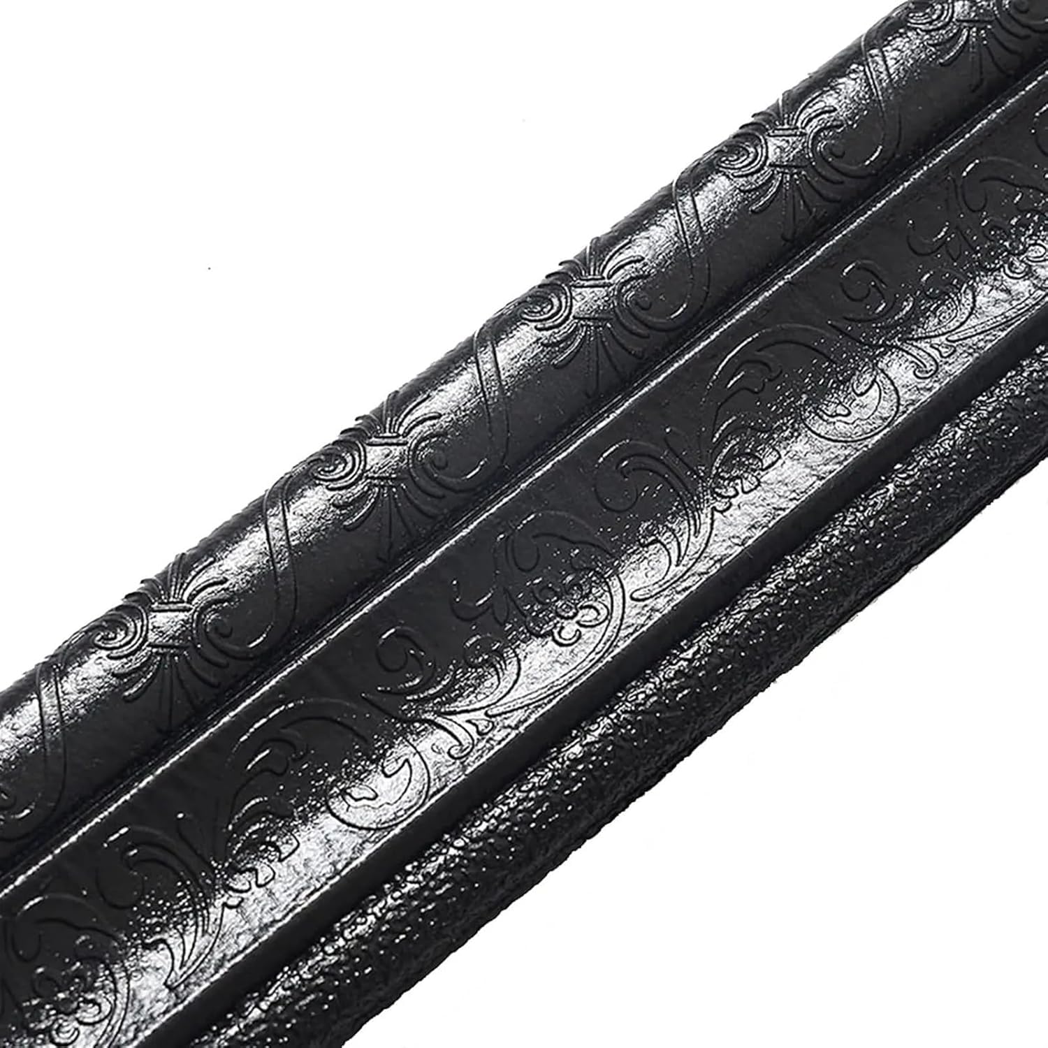 k3Mq9Rw Self Adhesive Corner Protectors Self-adhesive Foam Skirting Board Corner And Waistline Stickers(Schwarz)