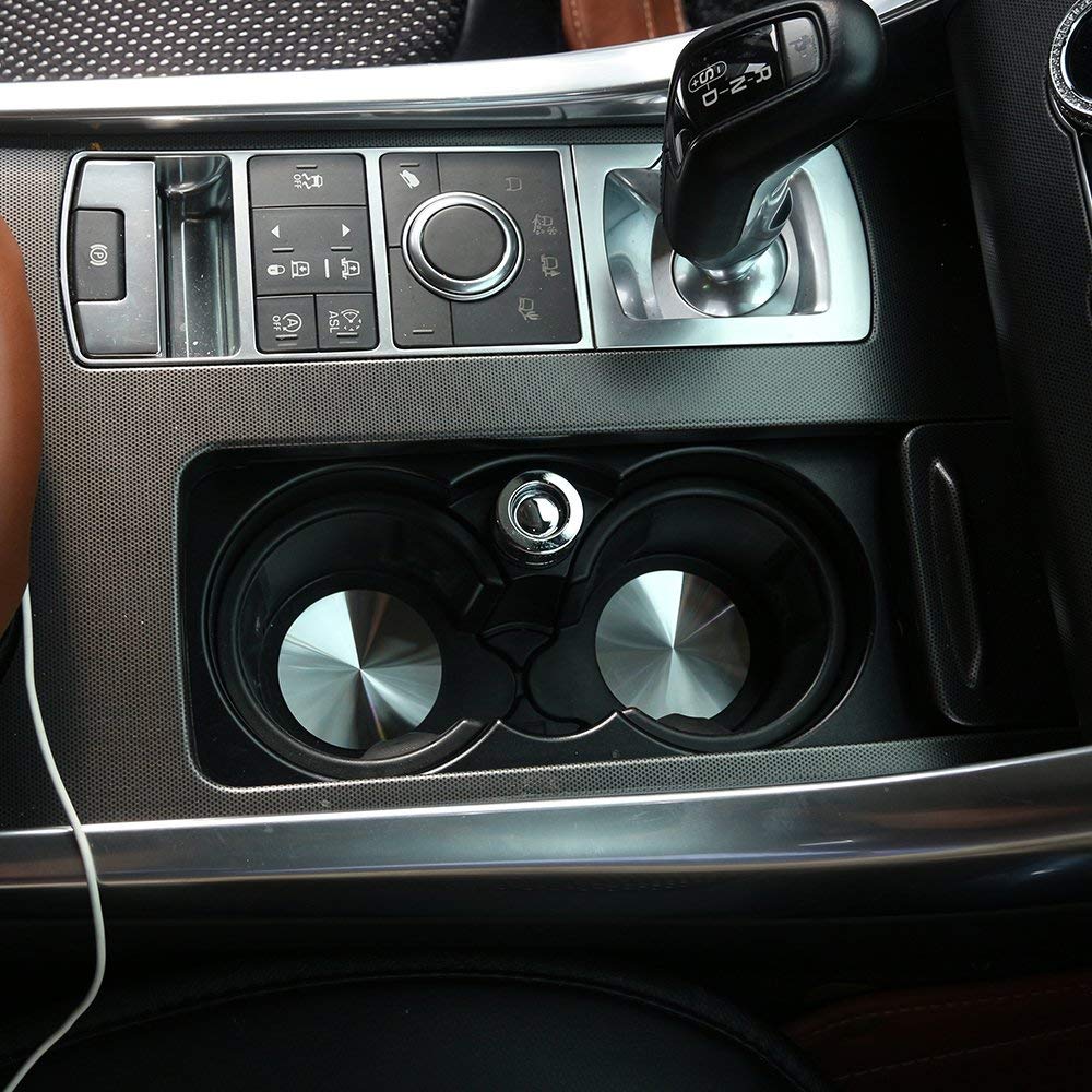 LLKUANG 2x Copribicchieri In Acciaio Inox Per Land Rover | Discovery / Sport / Range Rover - 3