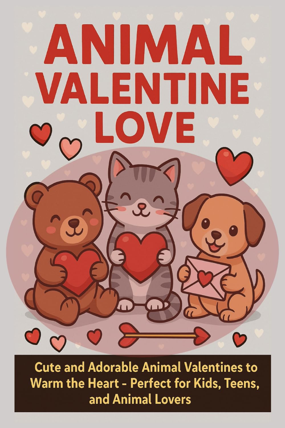 ANIMAL VALENTINE LOVE: Cute and Adorable Animal Valentines to Warm the Heart – Perfect for Kids, Teens, and Animal Lovers (VALENTINE'S DAY Word Search Puzzle Book)