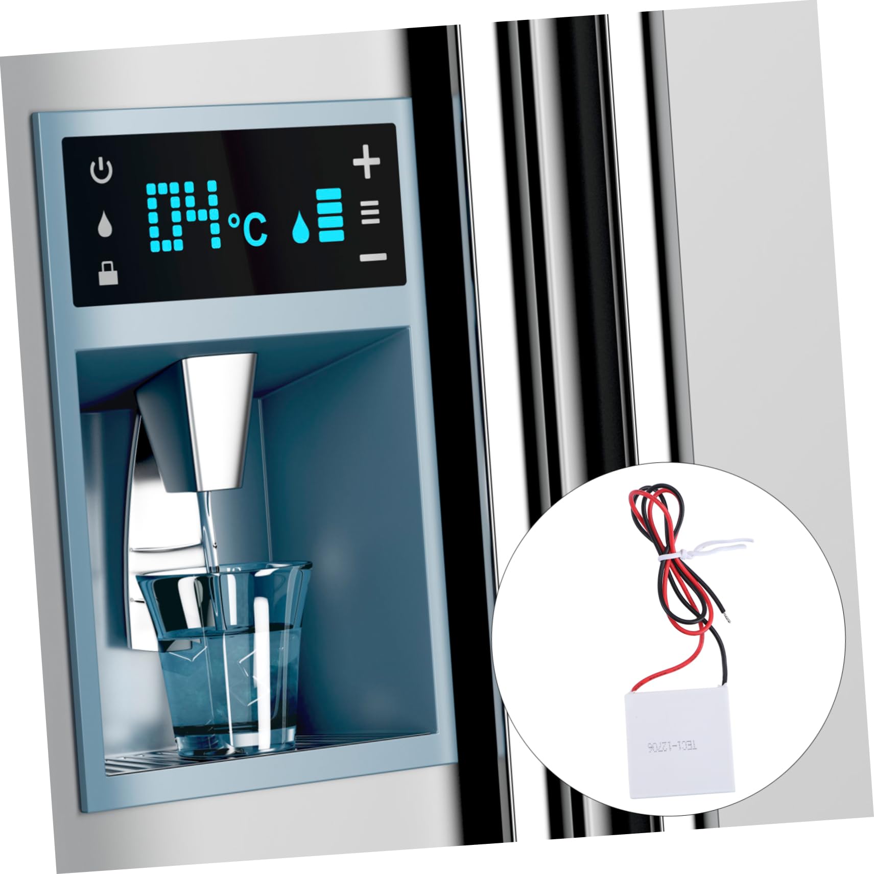 NUOBESTY 3 Ensembles Module Peltier Thermoélectrique De Refroidissement Plaque De Refroidissement Rapide Silencieux Et Durable 3 Pièces * 3