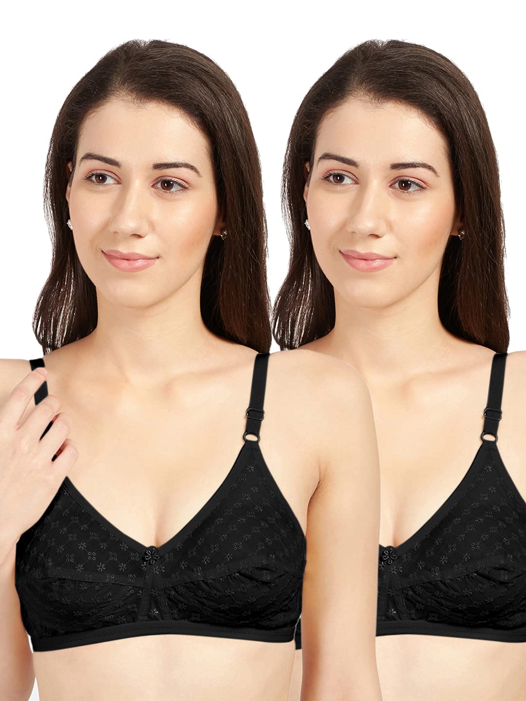 SONARI payal Women's Non Padded Bra Pack of 2
