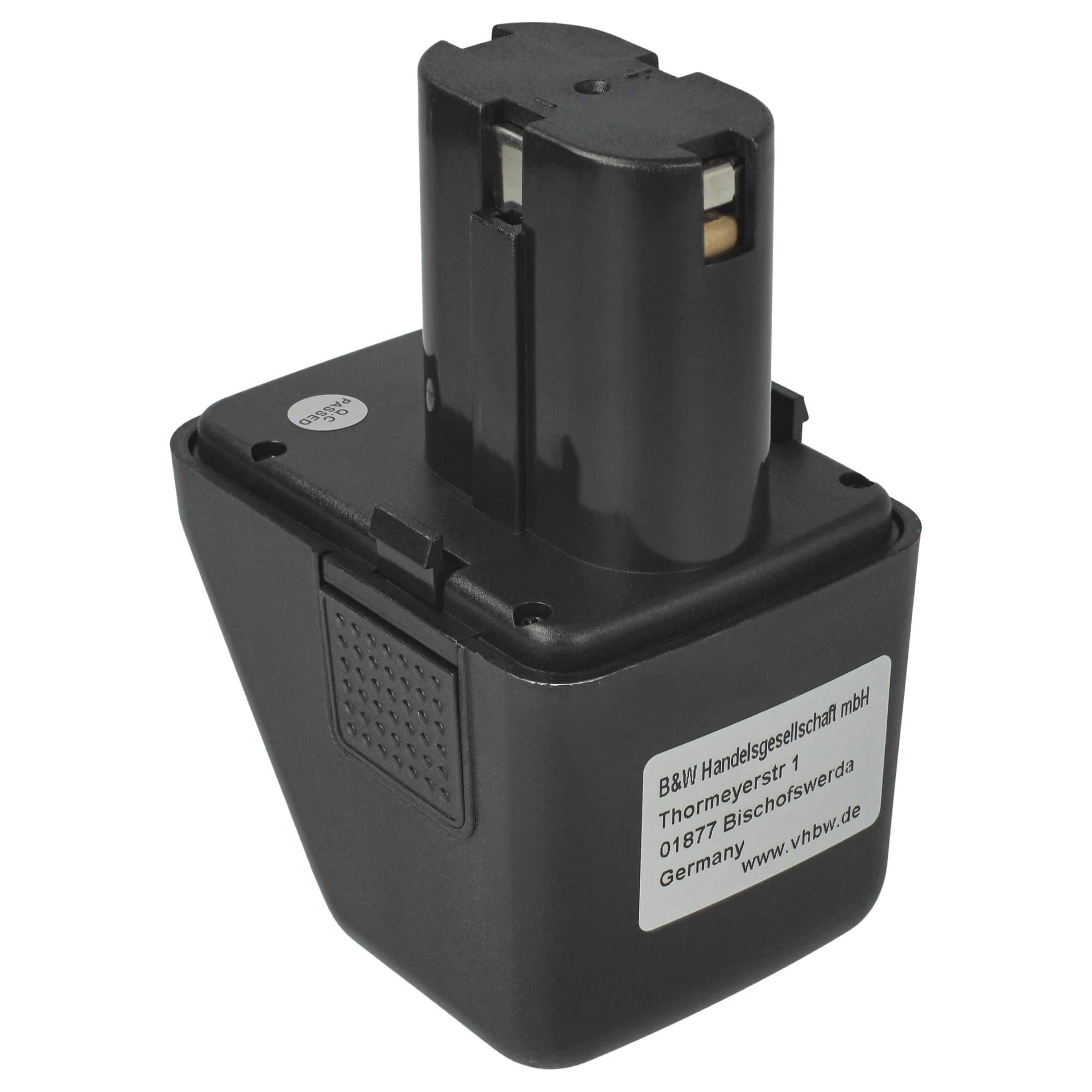vhbw 2X batería Compatible con Gesipa Accubird, Firebird, Powerbird Herramienta, Herramienta colocación Remaches Ciegos (3000 mAh, NiMH, 12 V)