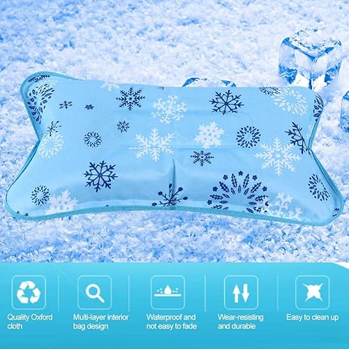 Miniatura 7 de Almohada de agua Fundas de ropa Almohada Almohada Hielo Almohada Dormir (Los 48 * 30Cm)