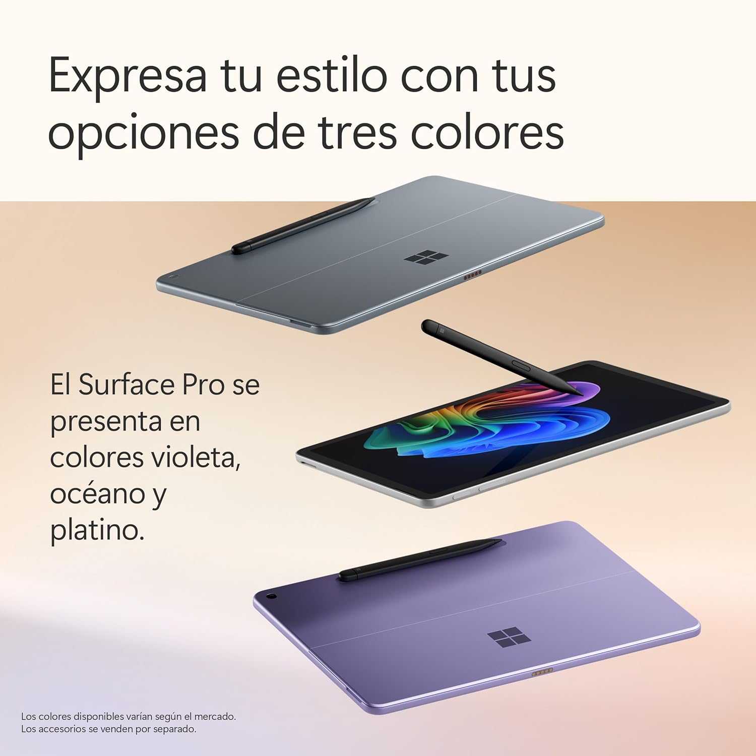 Microsoft Surface Pro | Copilot+ PC | Pantalla táctil LCD 12” | Snapdragon X Plus | 16GB RAM | Almacenamiento de 512GB | Último Modelo | Violeta 6