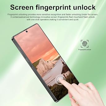 I25 Ultra Unlocked Phone 16+1TB,Built in Pen The Phone,Battery 7000mAh 6.99 HD Screen,Android 14 Smartphone,Face ID/5G/Fingerprint Lock/Dual SIM/GPS (Black, 16+1TB)