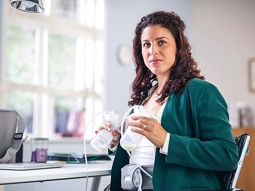 Miniatura 26 de Philips Avent SCF393/82 - Extractor de leche eléctrico doble, fuerza hospitalaria, con bolsa de viaje y bolsa