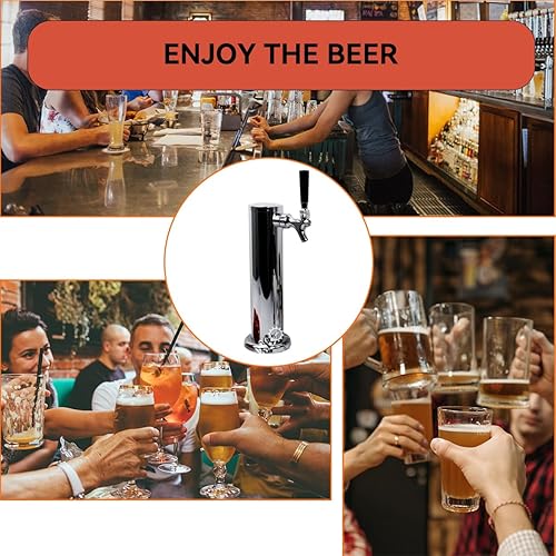 Miniatura 6 de BACOENG Kit de conversión de cerveza sin tanque Kegerator de torre estándar