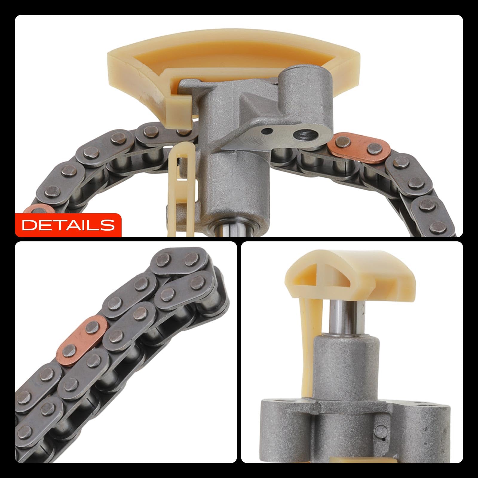 Frankberg Kit de chaîne de distribution 11317805967 | Compatible avec: Berlingo/Berlingo Premier monospace GFK GJK MF, V50 545, 307 Pause 3E, Expert plateau/châssis