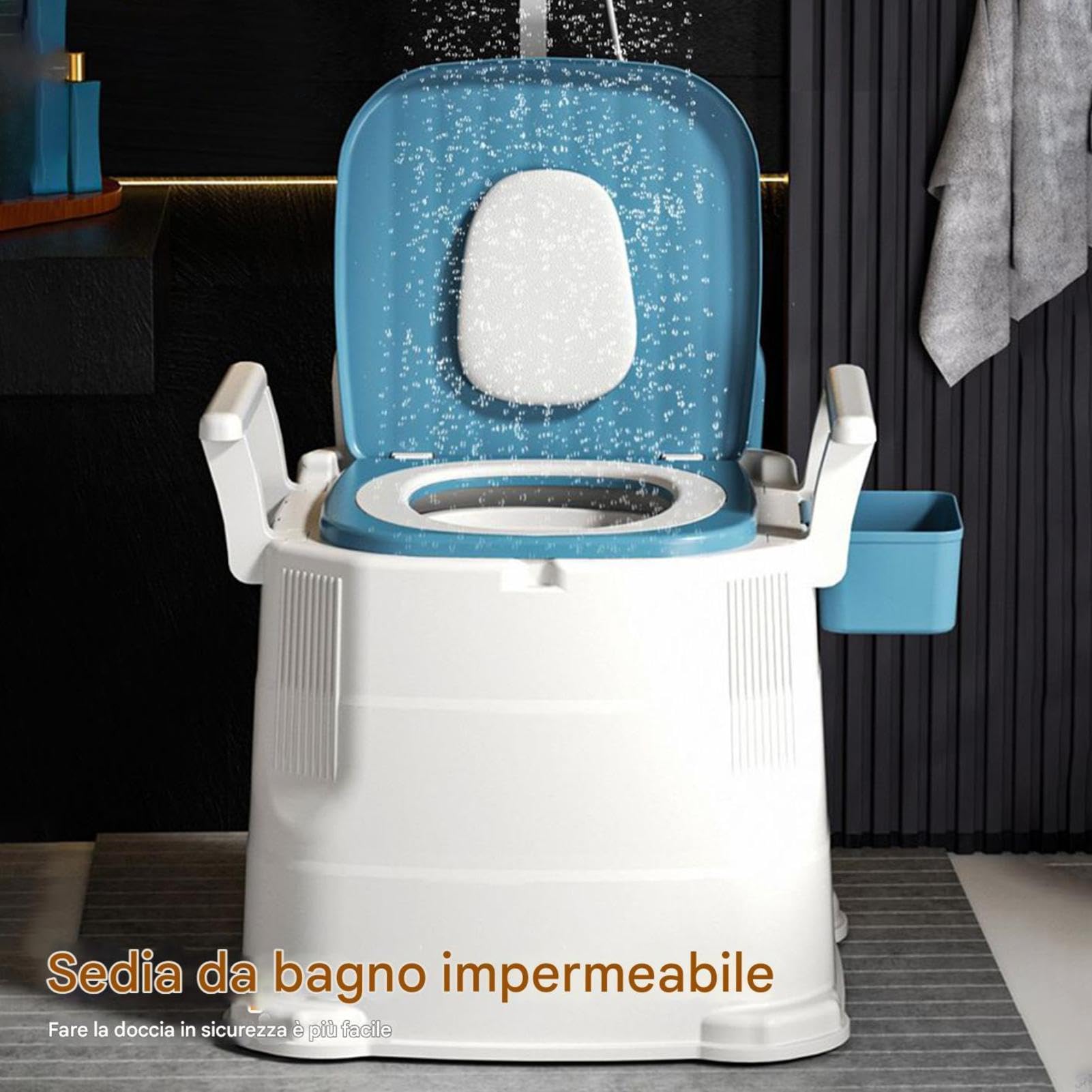 Wc Portatile Adulti Antiodore Gabinetto Da Campeggio Toilette Da Pieghevole