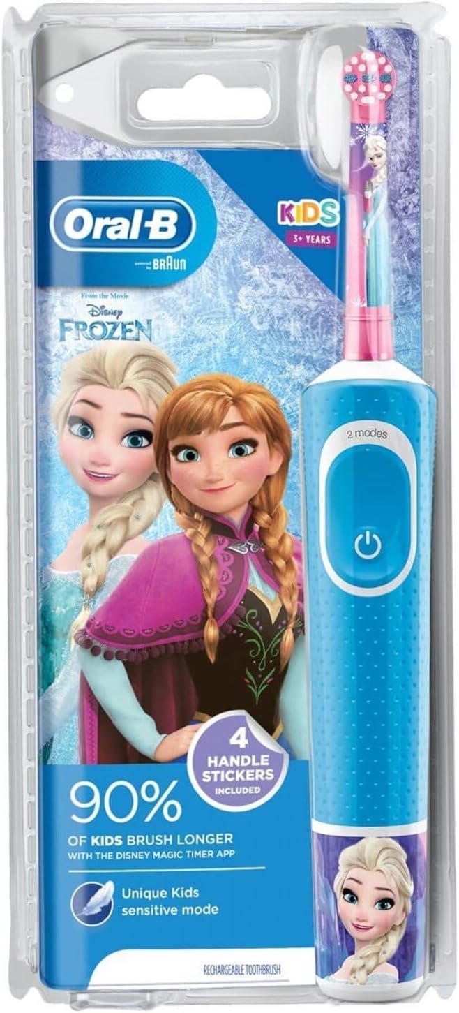 Oral-B Kids Vitality 100 Electric Rechargeable Toothbrush (Frozen) ASSORTED ,ANNA , ELSA & OLAF