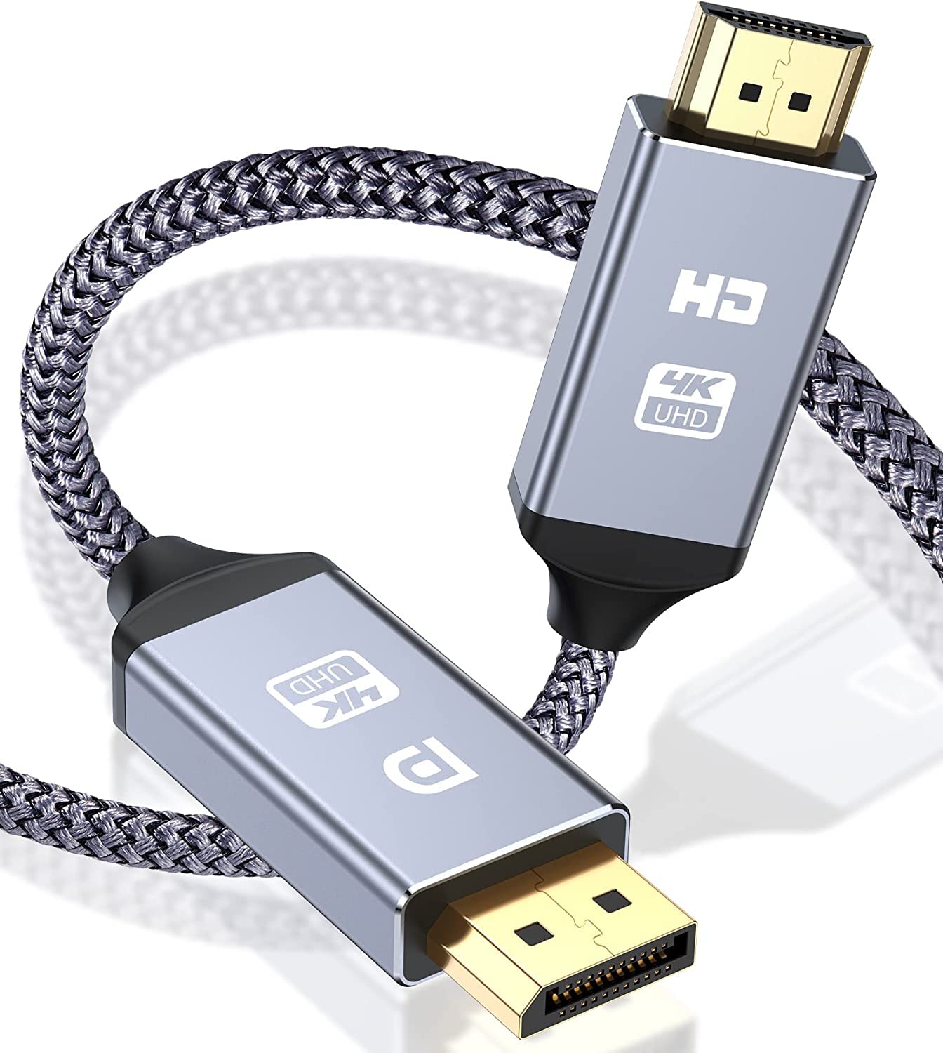 Amazon | 4K DisplayPort (ディスプレイポート) - HDMI 変換ケーブル